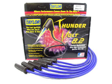 Load image into Gallery viewer, Taylor Cable 82610 ThunderVolt 8.2mm Ignition Wire Set; Blue; Stock; 11.75 in.; 180 Deg. Plug Boot; Spark Plug Wire Set Taylor Cable Default Title
