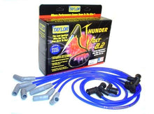 Load image into Gallery viewer, Taylor Cable 82636 ThunderVolt 8.2mm Ignition Wire Set; Spiro-Wound; Custom Fit; 135 deg.; Blue; Spark Plug Wire Set Taylor Cable Default Title