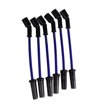 Load image into Gallery viewer, Taylor Cable 82658 ThunderVolt 8.2mm Ignition Wire Set; Blue; Stock; 11.75 in.; 180 Deg. Plug Boot; Spark Plug Wire Set Taylor Cable Default Title