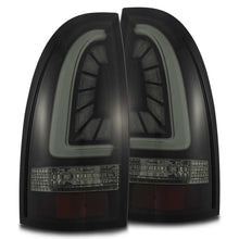 Load image into Gallery viewer, AlphaRex 05-15 Toyota Tacoma PRO-Series LED Tail Lights Jet Black Tail Lights AlphaRex