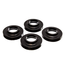 Load image into Gallery viewer, Energy Suspension 97-06 Jeep Wrangler TJ / 84-01 Cherokee Black Fr/Rear Coil Lift Isolator Set of 4 Bushing Kits Energy Suspension