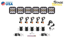 Load image into Gallery viewer, Diode Dynamics SS5 Sport Universal CrossLink 6-Pod Lightbar - Yellow Combo Light Bars & Cubes Diode Dynamics
