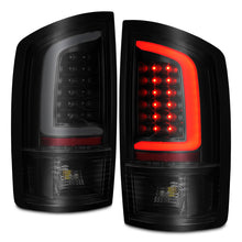 Load image into Gallery viewer, ANZO 2002-2006 Dodge Ram 1500 LED Tail Lights w/ Light Bar Black Housing Smoke Lens Tail Lights ANZO