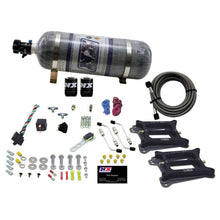 Load image into Gallery viewer, Nitrous Express Dual Holley/Gasoline Nitrous Kit (100-500HP) w/Composite Bottle Nitrous Systems Nitrous Express