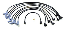 Load image into Gallery viewer, Taylor Cable 84003 ThunderVolt 8.2mm Ignition Wire Set; Spiro-Wound; Custom Fit; 135 deg.; Black; Spark Plug Wire Set Taylor Cable Default Title