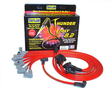 Load image into Gallery viewer, Taylor Cable 84202 ThunderVolt 8.2mm Ignition Wire Set; Spiro-Wound; Custom Fit; 90 deg.; Red; Spark Plug Wire Set Taylor Cable