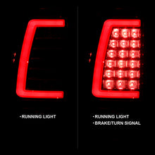Load image into Gallery viewer, ANZO 2003-2006 Chevy Silverado 1500 LED Taillights Plank Style Chrome With Red/Clear Lens Tail Lights ANZO