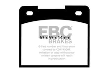 Load image into Gallery viewer, EBC 66-68 Volvo 140 1.8 Greenstuff Rear Brake Pads Brake Pads - Performance EBC