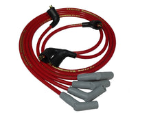 Load image into Gallery viewer, Taylor Cable 84295 ThunderVolt 8.2mm Ignition Wire Set; Spiro-Wound; Custom Fit; 135 deg.; Red; Spark Plug Wire Set Taylor Cable