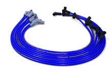 Load image into Gallery viewer, Taylor Cable 84609 ThunderVolt 8.2mm Ignition Wire Set; Spiro-Wound; Custom Fit; 90/135 deg.; Blue; Spark Plug Wire Set Taylor Cable Default Title