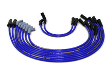 Load image into Gallery viewer, Taylor Cable 84625 ThunderVolt 8.2mm Ignition Wire Set; Spiro-Wound; Custom Fit; 90/180 Deg.; Blue; Spark Plug Wire Set Taylor Cable Default Title