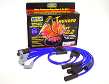 Load image into Gallery viewer, Taylor Cable 84635 ThunderVolt 8.2mm Ignition Wire Set; Spiro-Wound; Custom Fit; 90/180 Deg.; Blue; Spark Plug Wire Set Taylor Cable Default Title