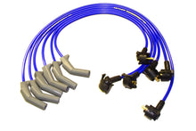 Load image into Gallery viewer, Taylor Cable 84669 ThunderVolt 8.2mm Ignition Wire Set; Spiro-Wound; Custom Fit; 135 deg.; Blue; Spark Plug Wire Set Taylor Cable Default Title