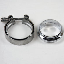 Load image into Gallery viewer, Granatelli 2.5in Flat Flanges w/V-Band Clamp Flanges Granatelli Motor Sports