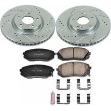 Load image into Gallery viewer, Power Stop 15-16 Hyundai Sonata Front Z23 Evolution Sport Brake Kit Brake Kits - Performance D&S PowerStop