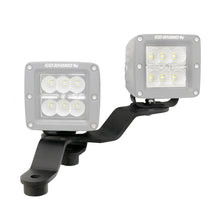 Load image into Gallery viewer, Go Rhino 18-20 Jeep Wrangler JL/JLU/Gladiator JT Light Mount - Two 3in Cubes Offset Light Mounts Go Rhino