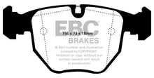 Load image into Gallery viewer, EBC 00-04 BMW M5 5.0 (E39) Bluestuff Front Brake Pads Brake Pads - Racing EBC