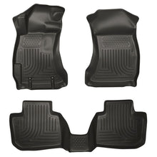 Load image into Gallery viewer, Husky Liners 10-12 Subaru Legacy/Outback WeatherBeater Combo Black Floor Liners Floor Mats - Rubber Husky Liners