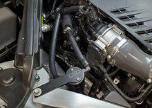 Load image into Gallery viewer, J&L 18-22 Kia Stinger GT 3.3TT Passenger Side Oil Separator 3.0 - Black Anodized Oil Separators J&L