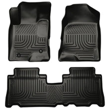 Load image into Gallery viewer, Husky Liners 12-13 Chevrolet Captiva Sport Weatherbeater Series Black Front & 2nd Seat Floor Liners Floor Mats - Rubber Husky Liners
