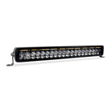 Load image into Gallery viewer, Go Rhino Xplor Blackout Combo Series Dbl Row LED Light Bar w/Amber (Side/Track Mount) 21.5in. - Blk Light Bars & Cubes Go Rhino