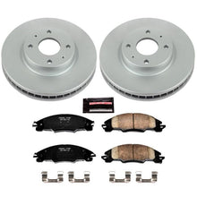 Load image into Gallery viewer, Power Stop 08-11 Ford Focus Front Z17 Evolution Geomet Coated Brake Kit Brake Kits - Performance Blank PowerStop