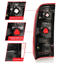 Load image into Gallery viewer, ANZO 2008-2016 Ford F-250 Taillight Red/Clear Lens (OE Replacement) Tail Lights ANZO