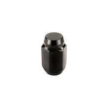 Load image into Gallery viewer, McGard Hex Lug Nut (Cone Seat) M12X1.5 / 13/16 Hex / 1.5in. Length (4-pack) - Black Lug Nuts McGard