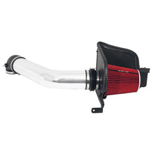 Load image into Gallery viewer, Spectre 04-08 Ford F150 V8-5.4L F/I Air Intake Kit - Clear Anodized w/Red Filter Cold Air Intakes Spectre