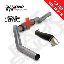 Load image into Gallery viewer, Diamond Eye KIT 5in CB MRP SGL w/ TDP AL 06-07 Chevy/GMC 6.6L Duramax 2500/3500 Catback Diamond Eye Performance