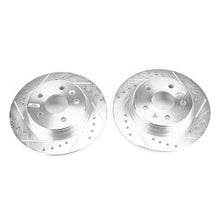 Load image into Gallery viewer, Power Stop 17-19 Chevrolet Bolt EV Rear Evolution Drilled & Slotted Rotors - Pair Brake Rotors - Slot & Drilled PowerStop