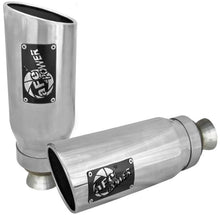 Load image into Gallery viewer, aFe MACH Force-XP 4-1/2in Steel OE Replacement Exhaust Tips - 2021+ Dodge Ram (5.7L V8) - Polished Tips aFe