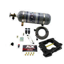 Load image into Gallery viewer, Nitrous Express Q-Jet/Holley Spread Bore Hitman Nitrous Kit (100-150-200HP) w/Composite Bottle Nitrous Systems Nitrous Express
