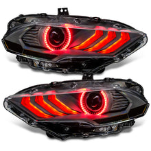 Load image into Gallery viewer, Oracle Lighting 18-23 Ford Mustang Dynamic ColorSHIFT LED Headlights - Black Series SEE WARRANTY Headlights ORACLE Lighting
