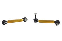 Load image into Gallery viewer, Whiteline 07+ Nissan Skyline R35 GT-R Rear Swaybar link kit h/duty-adjustable steel ball Sway Bar Endlinks Whiteline