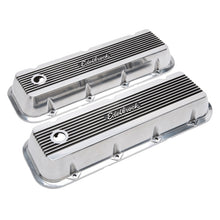 Load image into Gallery viewer, Edelbrock Valve Cover Elite II Chevrolet 1965 and Later 396-502 Big Block V8 Polished Valve Covers Edelbrock