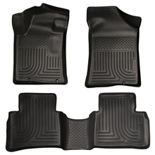 Load image into Gallery viewer, Husky Liners 13 Nissan Altima Weatherbeater Black Front & 2nd Seat Floor Liners Floor Mats - Rubber Husky Liners
