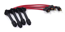 Load image into Gallery viewer, Taylor Cable 87226 ThunderVolt 8.2mm Ignition Wire Set; Red; Stock; 9.5 in.; OE Spark Plug Boot; Spark Plug Wire Set Taylor Cable