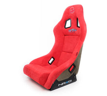Load image into Gallery viewer, NRG FRP Bucket Seat ULTRA Edition - Medium (Red Alcantara/Pearlized Back) Race Seats NRG