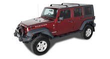 Load image into Gallery viewer, Rhino-Rack 07-22 Jeep Wrangler JK/JL 4 Door Hard Top Vortex SG 2 Bar Roof Rack - Black Roof Rack Rhino-Rack