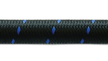Load image into Gallery viewer, Vibrant -10 AN Two-Tone Black/Blue Nylon Braided Flex Hose (5 foot roll) Hoses Vibrant