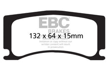Load image into Gallery viewer, EBC 08-09 Jaguar XKR 4.2 Supercharged (Portfolio) Yellowstuff Rear Brake Pads Brake Pads - Performance EBC