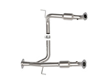 Load image into Gallery viewer, aFe Toyota Tacoma 05-15 V6-4.0L Twisted Steel Y-Pipe w/ Cat X Pipes aFe