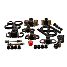 Load image into Gallery viewer, Energy Suspension 94-98 Ford Mustang Black Hyper-flex Master Bushing Set Bushings - Full Vehicle Kits Energy Suspension