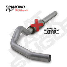 Load image into Gallery viewer, Diamond Eye KIT 5in CB MFLR RPLCMENT PIPE SGL AL: 2004.5-2007.5 DODGE CUMMINS 600 Catback Diamond Eye Performance
