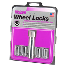 Load image into Gallery viewer, McGard Wheel Lock Nut Set - 4pk. (Tuner / Cone Seat) M12X1.25 / 13/16 Hex / 1.24in. Length - Chrome Lug Nuts McGard
