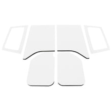 Load image into Gallery viewer, DEI 11-18 Jeep Wrangler JK 2-Door Boom Mat Complete Headliner Kit - 6 Piece - White Hard Top Accessories DEI