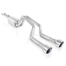 Load image into Gallery viewer, Stainless Works 2006-09 Trailblazer SS 6.0L 2-1/2in Chambered Exhaust X-Pipe Center Bumper Exit Catback Stainless Works
