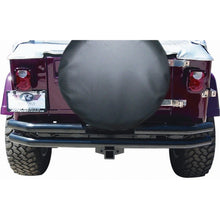 Load image into Gallery viewer, Rampage 1976-1983 Jeep CJ5 Double Tube Rear Bumper - Black Bumpers - Steel Rampage