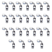 Load image into Gallery viewer, Russell Performance -10 AN Endura Pwerflex Power Steering 90 Degree Hose Ends(25 pcs.) Fittings Russell